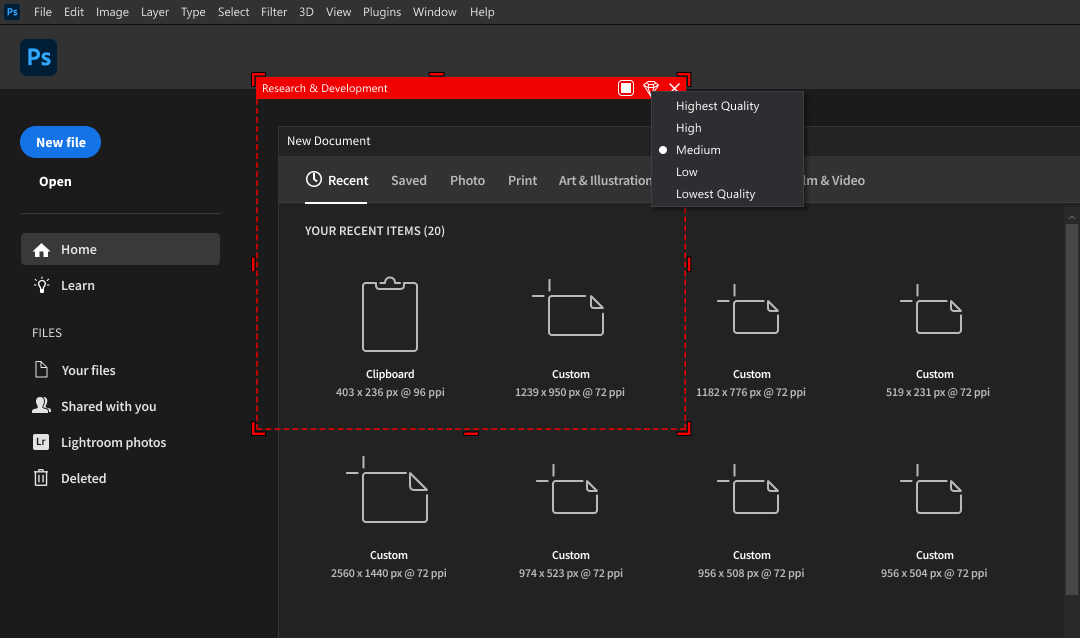 Share the whole screen or just a part of it Screen sharing in self-hosted Virola messenger